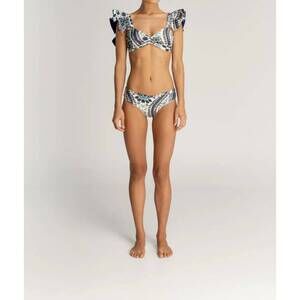 NEW ENCANTADORE trisha bikini bottom in blue tumaco